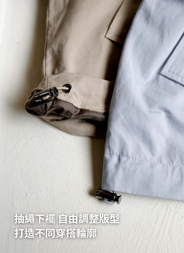 BS韓國連帽抽繩夾克(兩色)