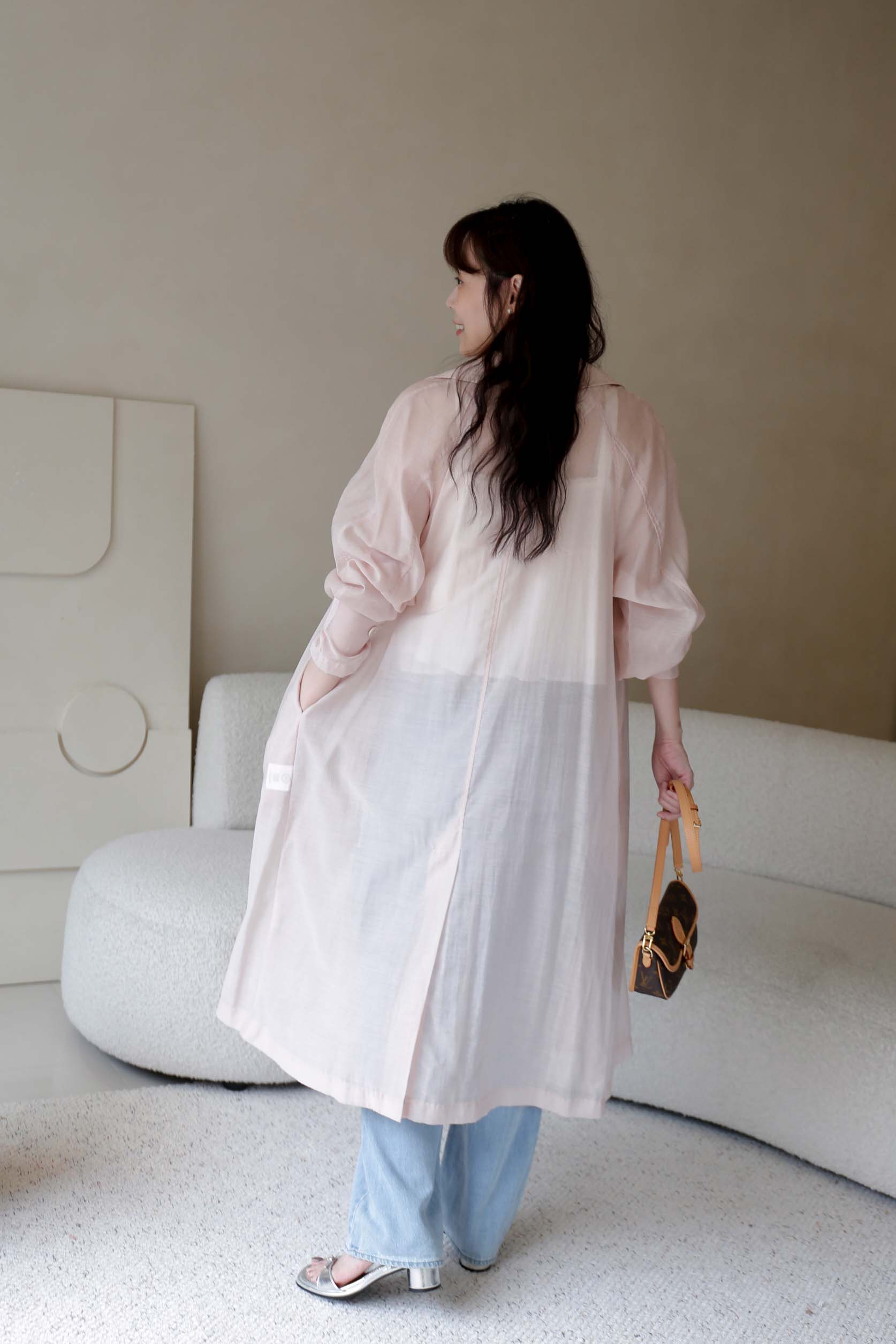 BS韓國美娜輕盈風衣外套(四色)