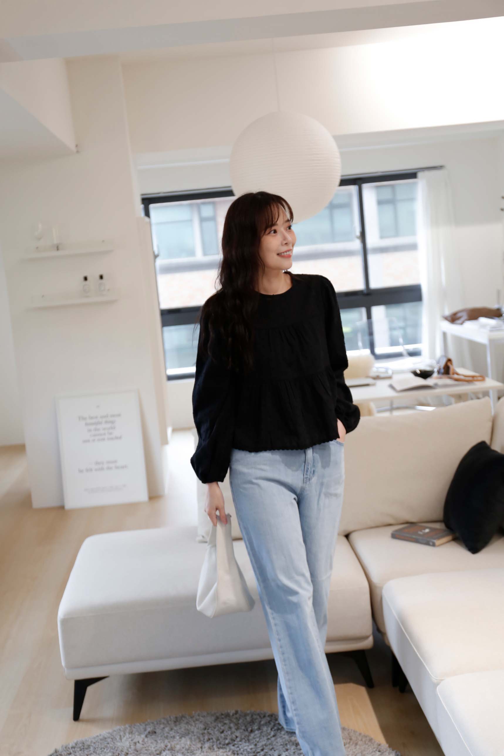 BS韓國美型直筒牛仔褲-SML