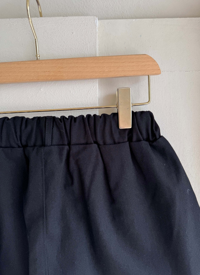 BS韓國口袋A字褲裙(兩色)－尺寸友善