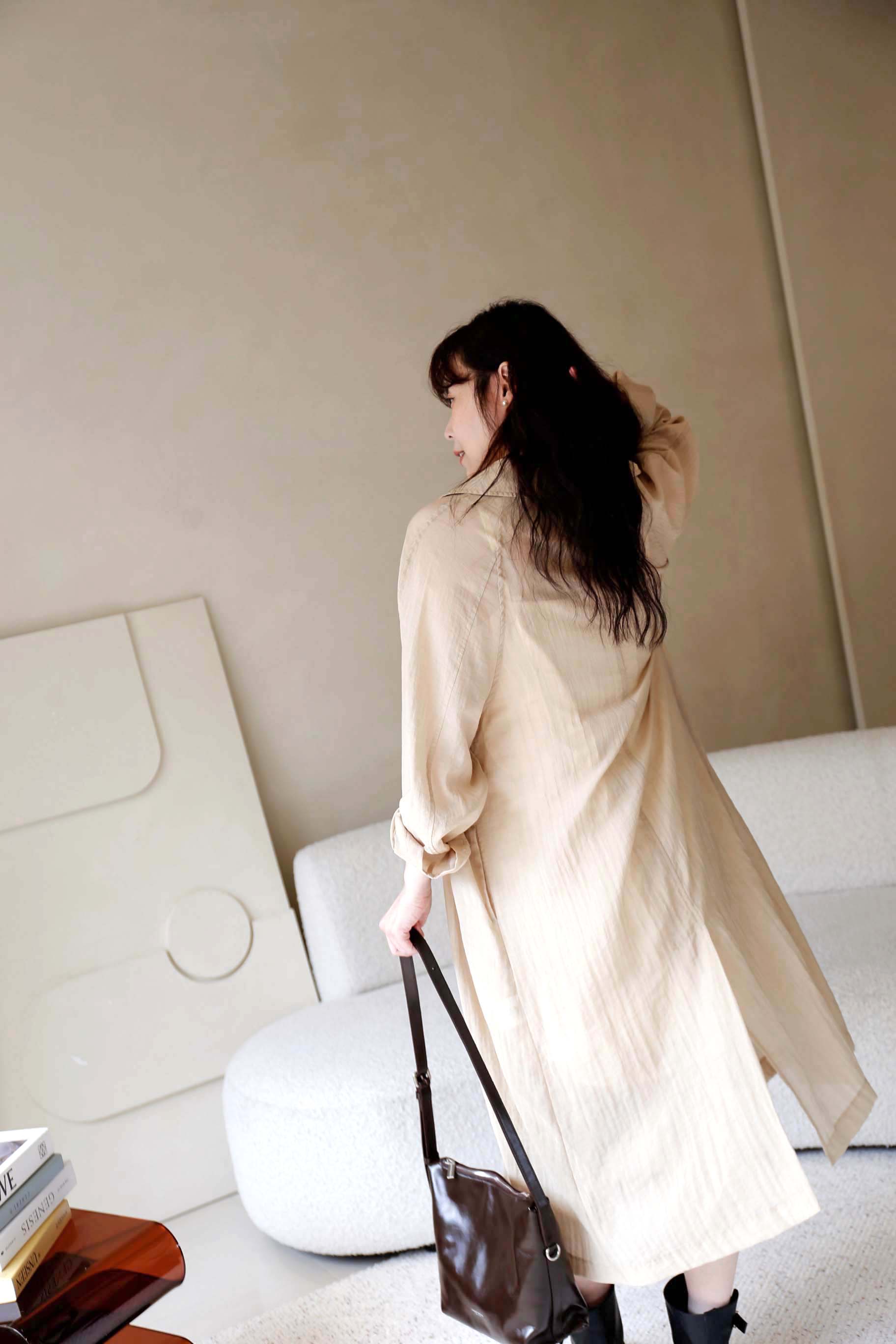 BS韓國美娜輕盈風衣外套(四色)