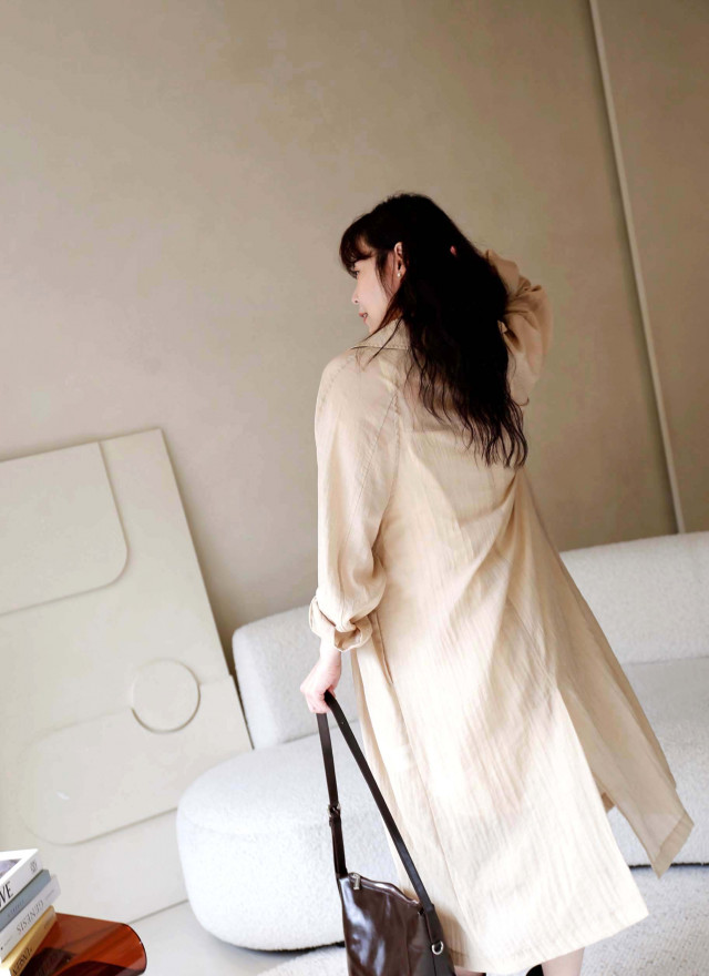 BS韓國美娜輕盈風衣外套(四色)