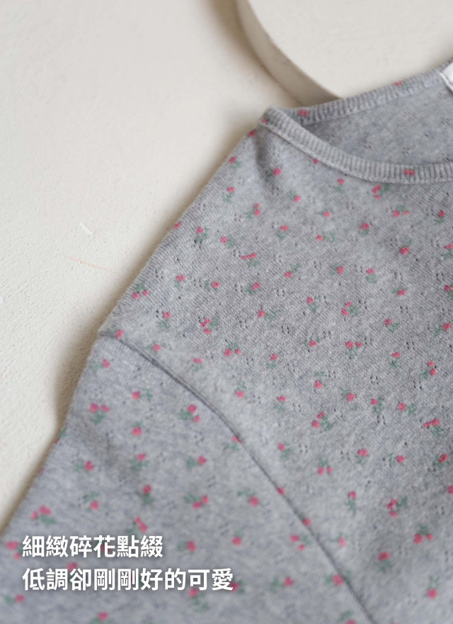 BS韓國洛緹碎花上衣(兩色)