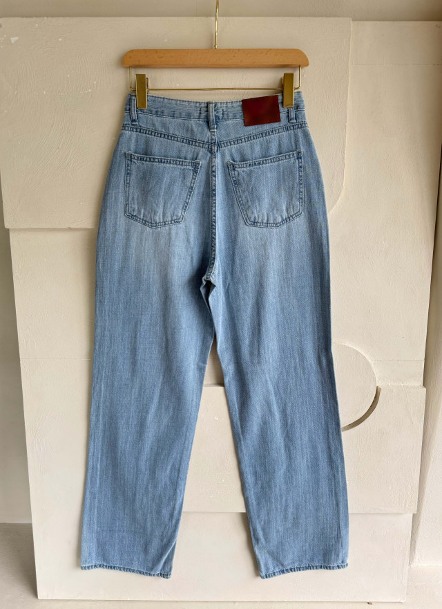 BS韓國美型直筒牛仔褲-SML