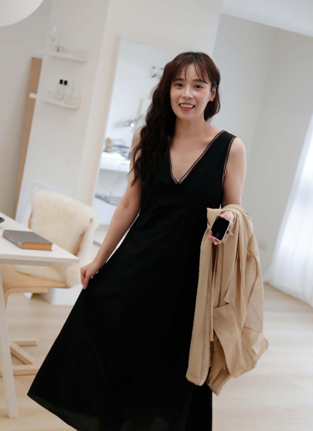 BS韓國時尚深V背心洋裝(兩色)