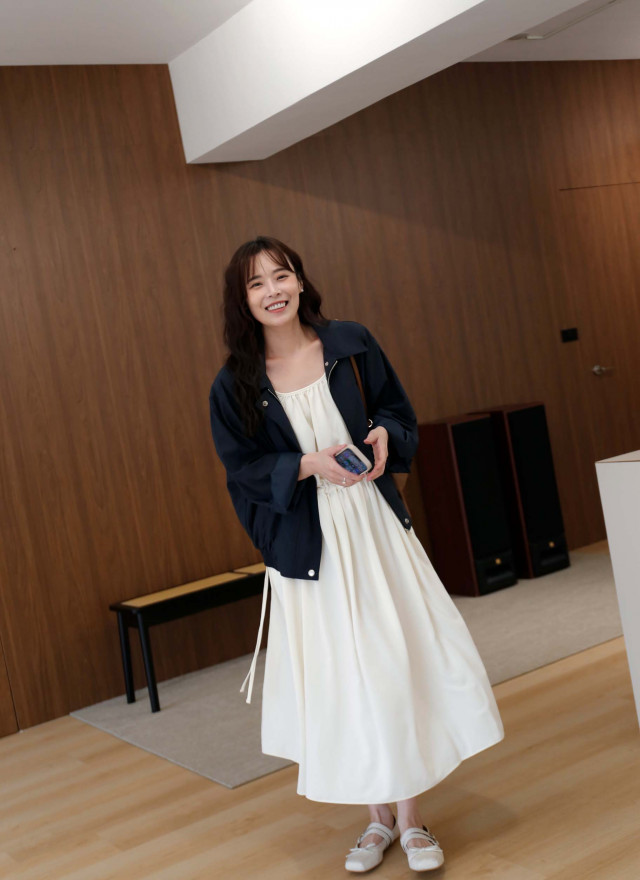 BS韓國高垂墜細肩抽繩洋裝(兩色)