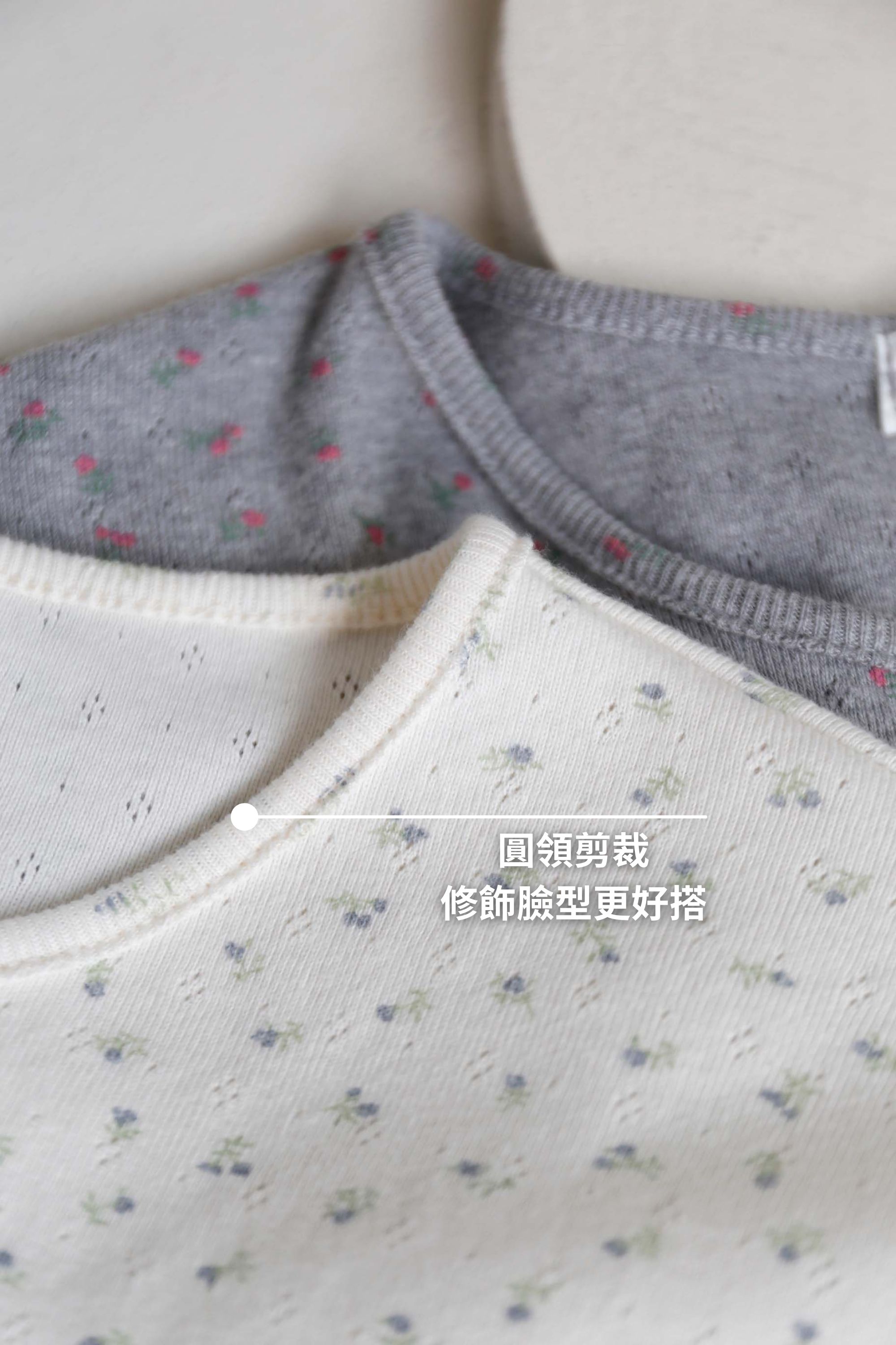 BS韓國洛緹碎花上衣(兩色)