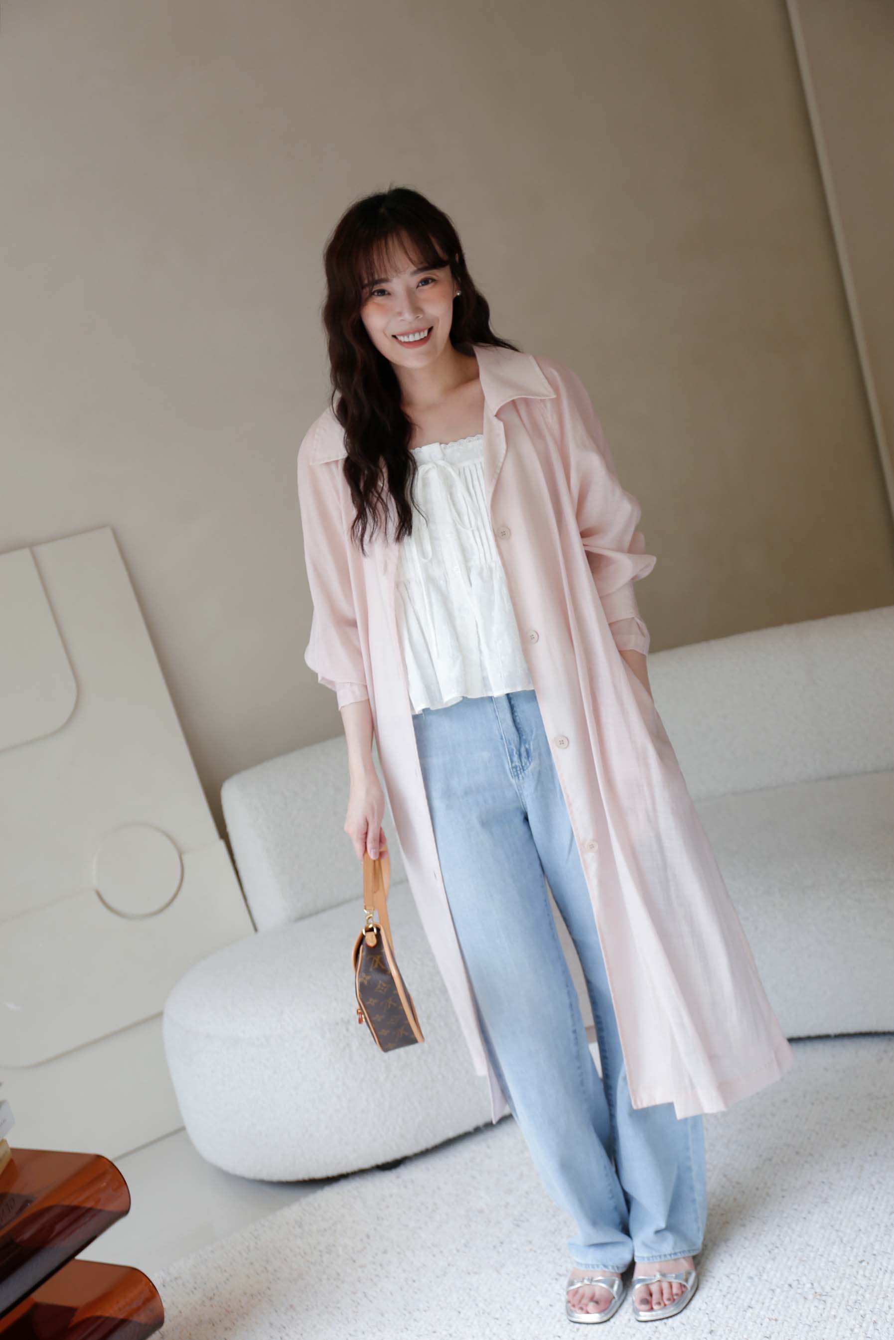 BS韓國美娜輕盈風衣外套(四色)