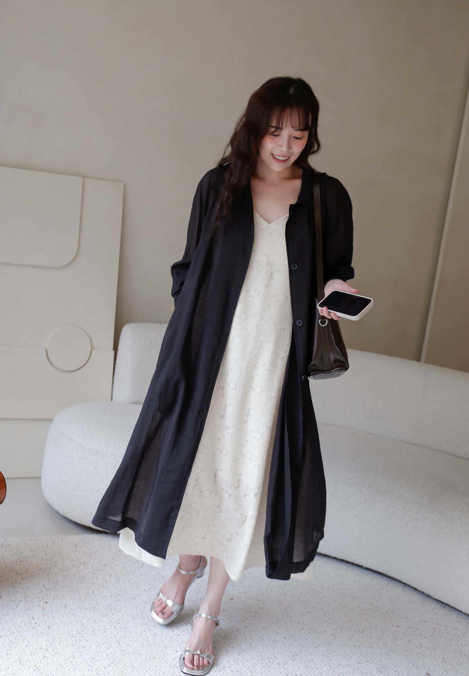 BS韓國美娜輕盈風衣外套(四色)