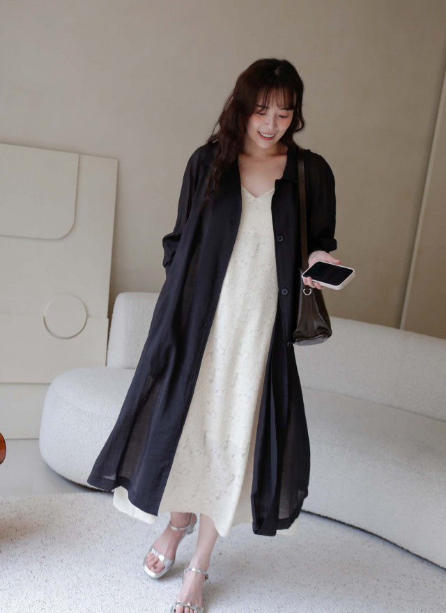 BS韓國美娜輕盈風衣外套(四色)