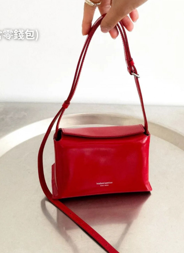 ★ 韓國設計師真皮磁吸小包-可斜背-限時團購