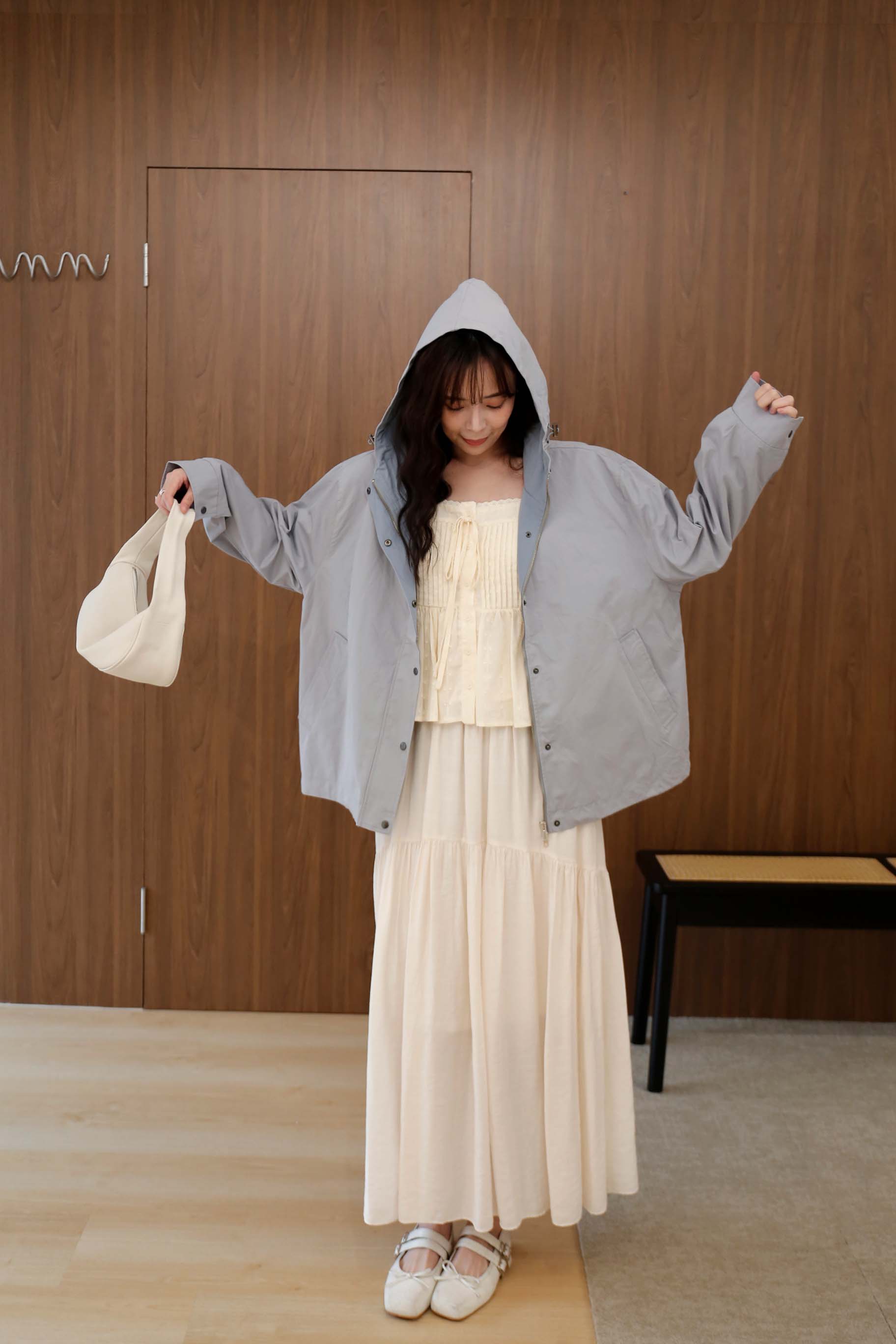 BS韓國連帽抽繩夾克(兩色)