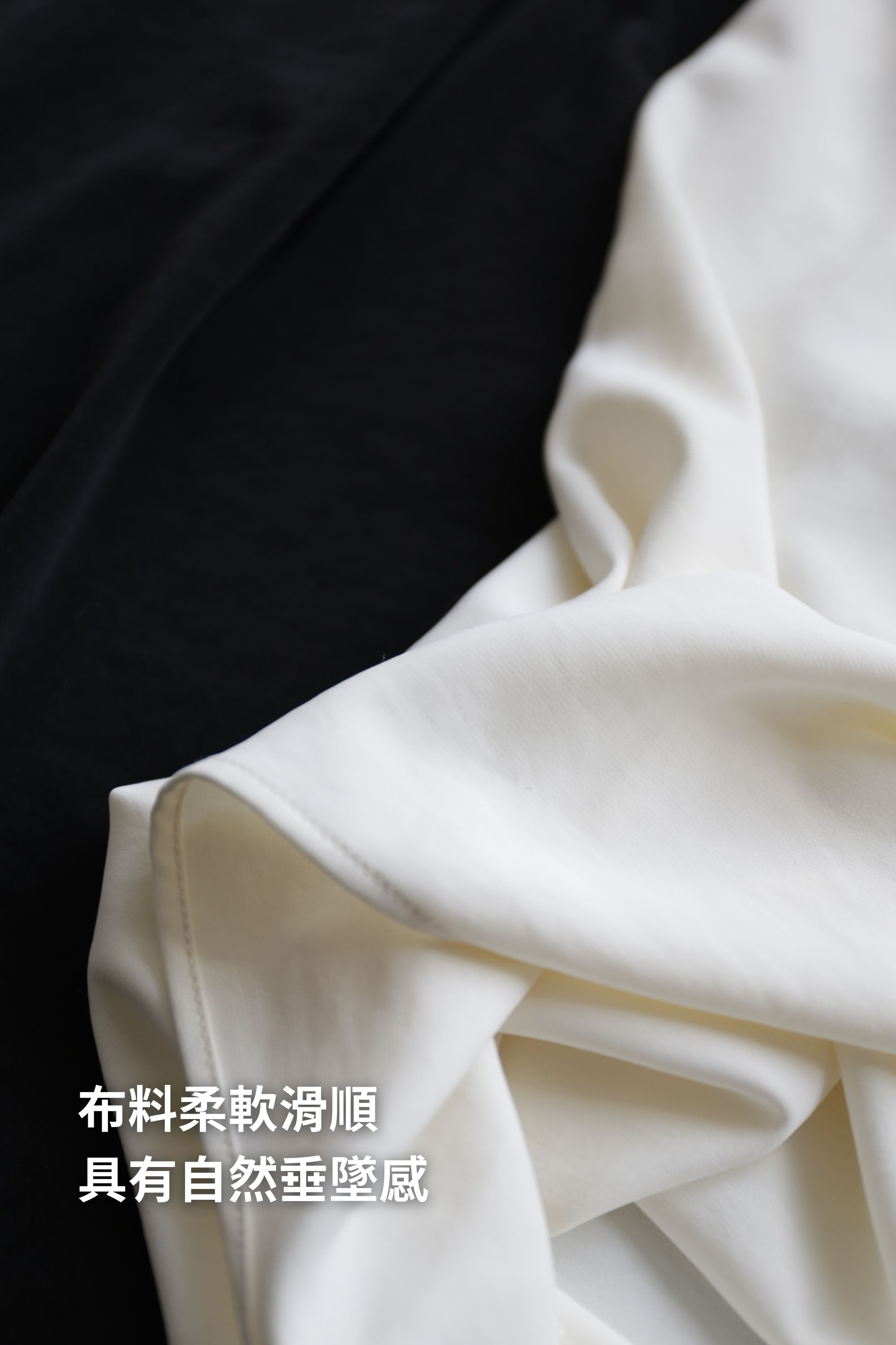 BS韓國高垂墜細肩抽繩洋裝(兩色)