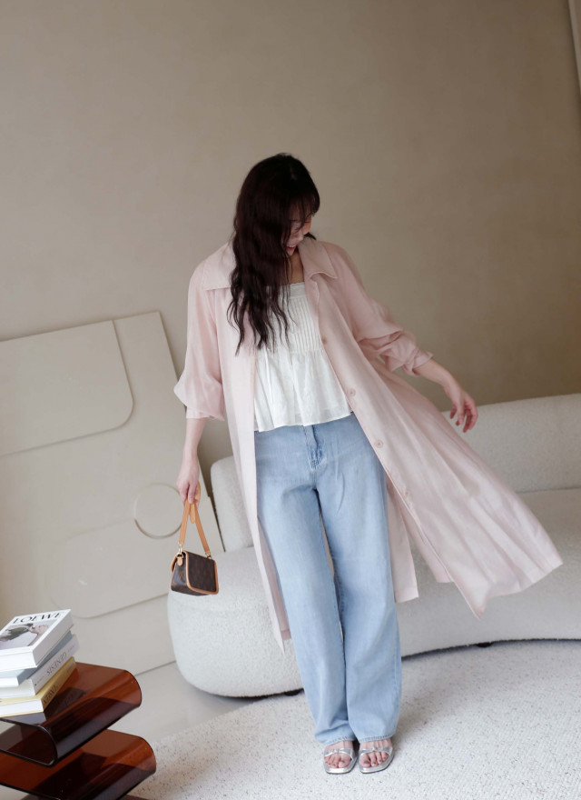 BS韓國美娜輕盈風衣外套(四色)