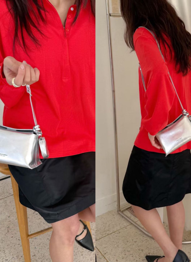 ★ 韓國設計師真皮磁吸小包-可斜背-限時團購