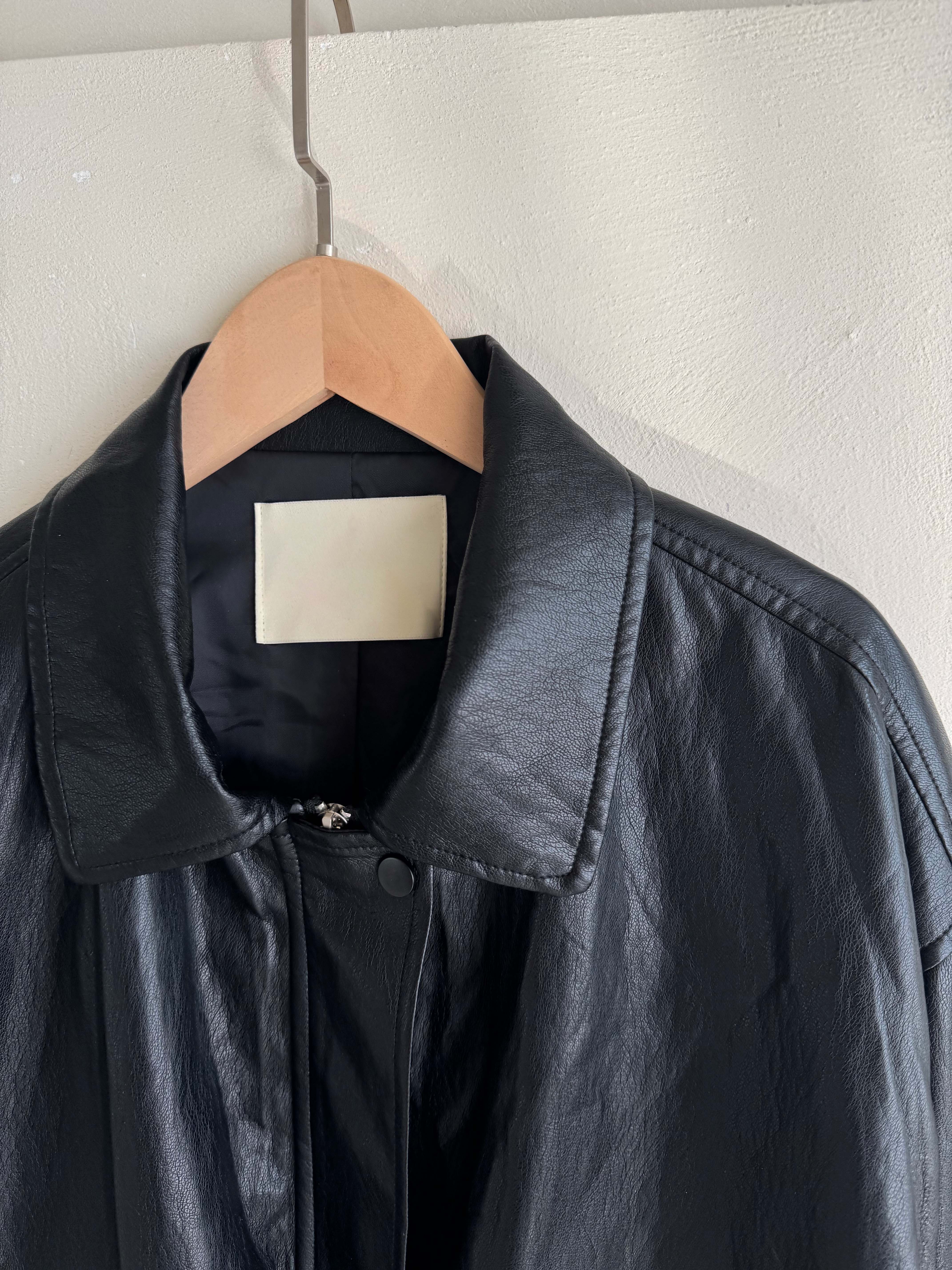 BS韓國諾亞率性皮革外套