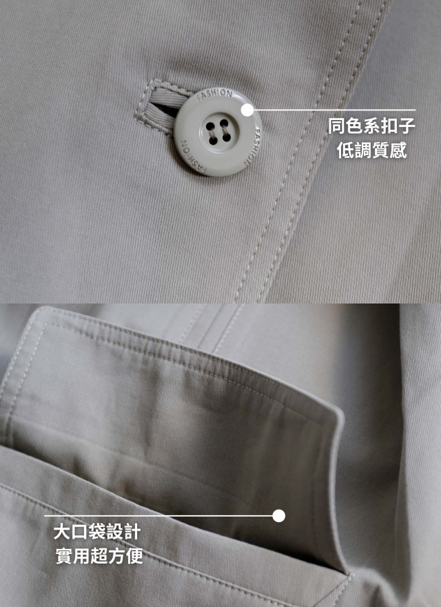 BS韓國春季書華風衣外套(兩色)