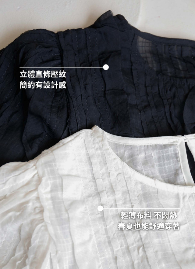 BS韓國曼柔微蓬袖上衣(兩色)