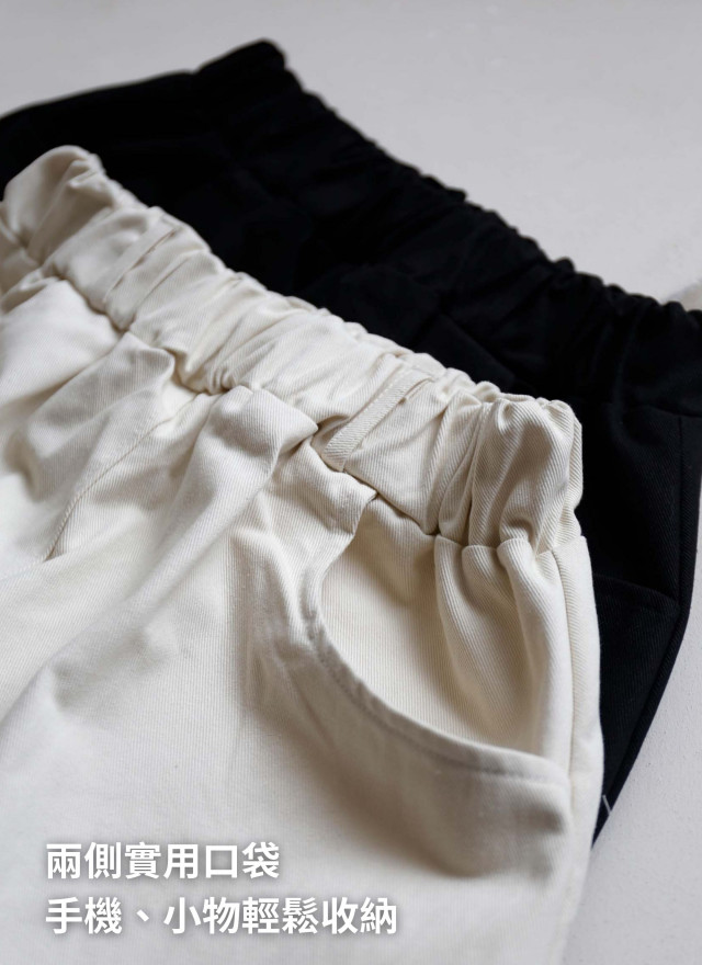 BS韓國口袋A字褲裙(兩色)－尺寸友善