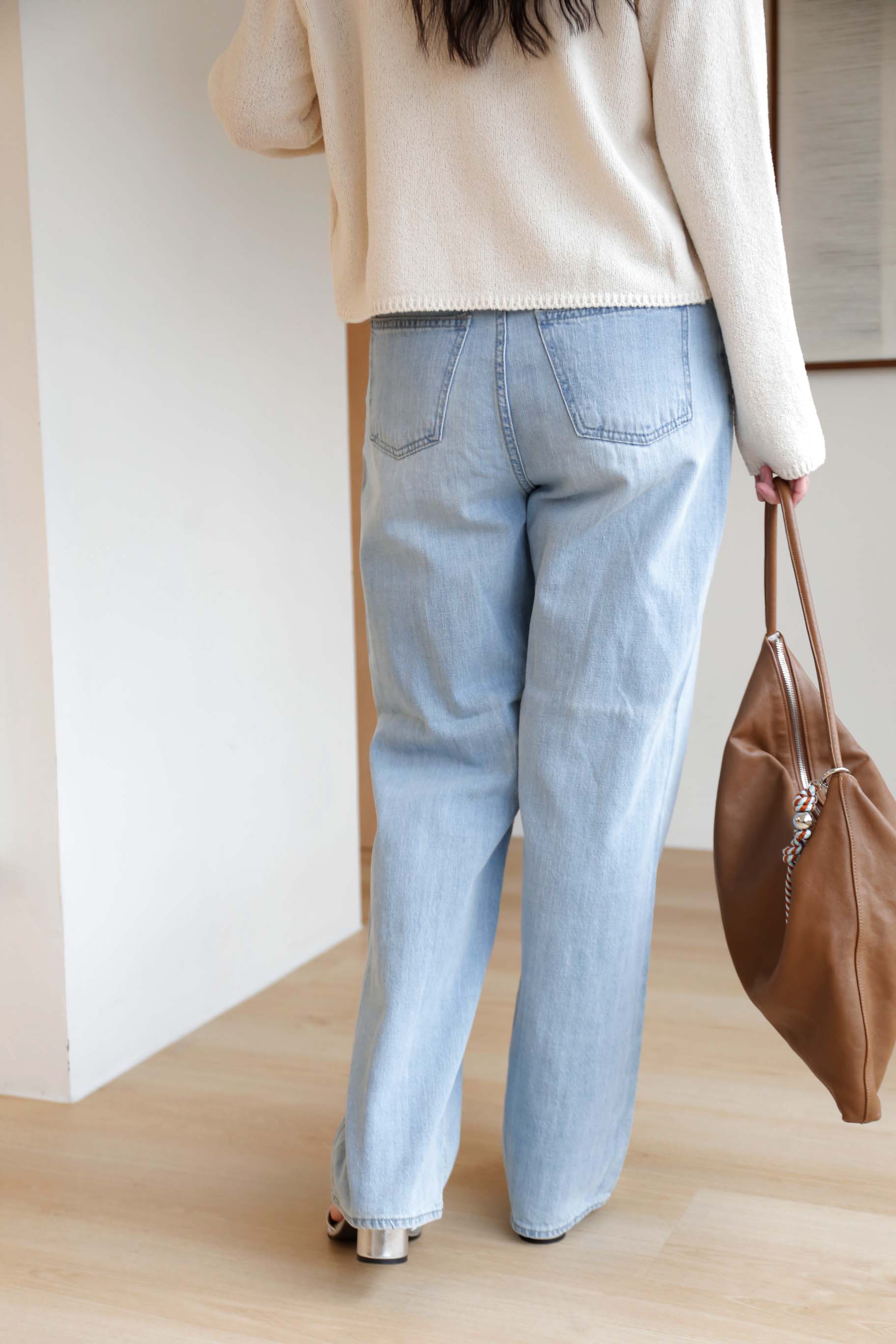 BS韓國美型直筒牛仔褲-SML