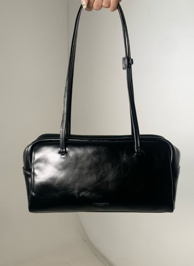 ★ 韓國設計師真皮吐司肩背包-四色