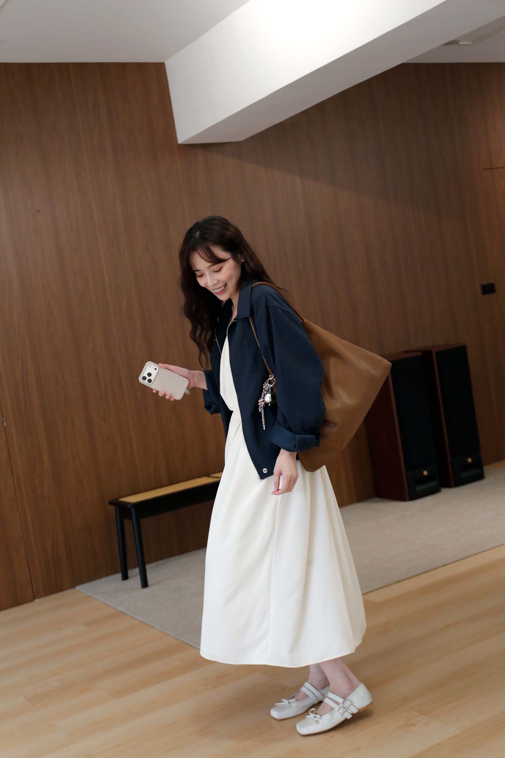 BS韓國高垂墜細肩抽繩洋裝(兩色)