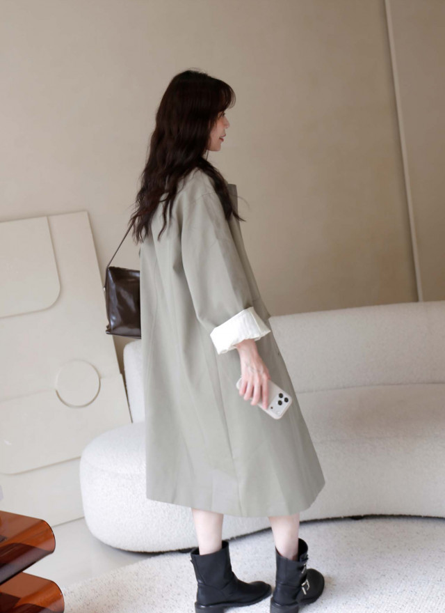 BS韓國春季書華風衣外套(兩色)