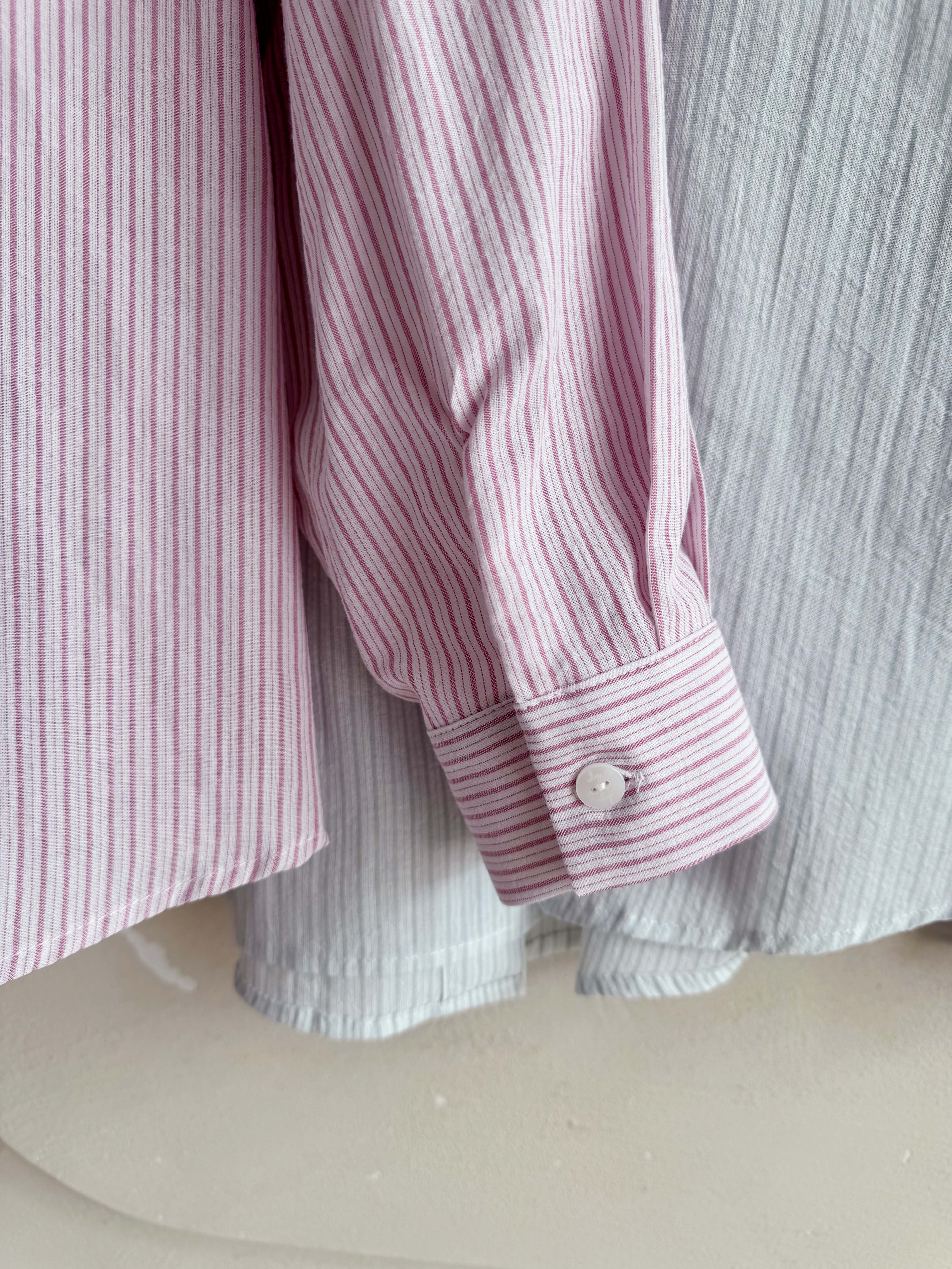 BS韓國緹安直紋襯衫(三色)