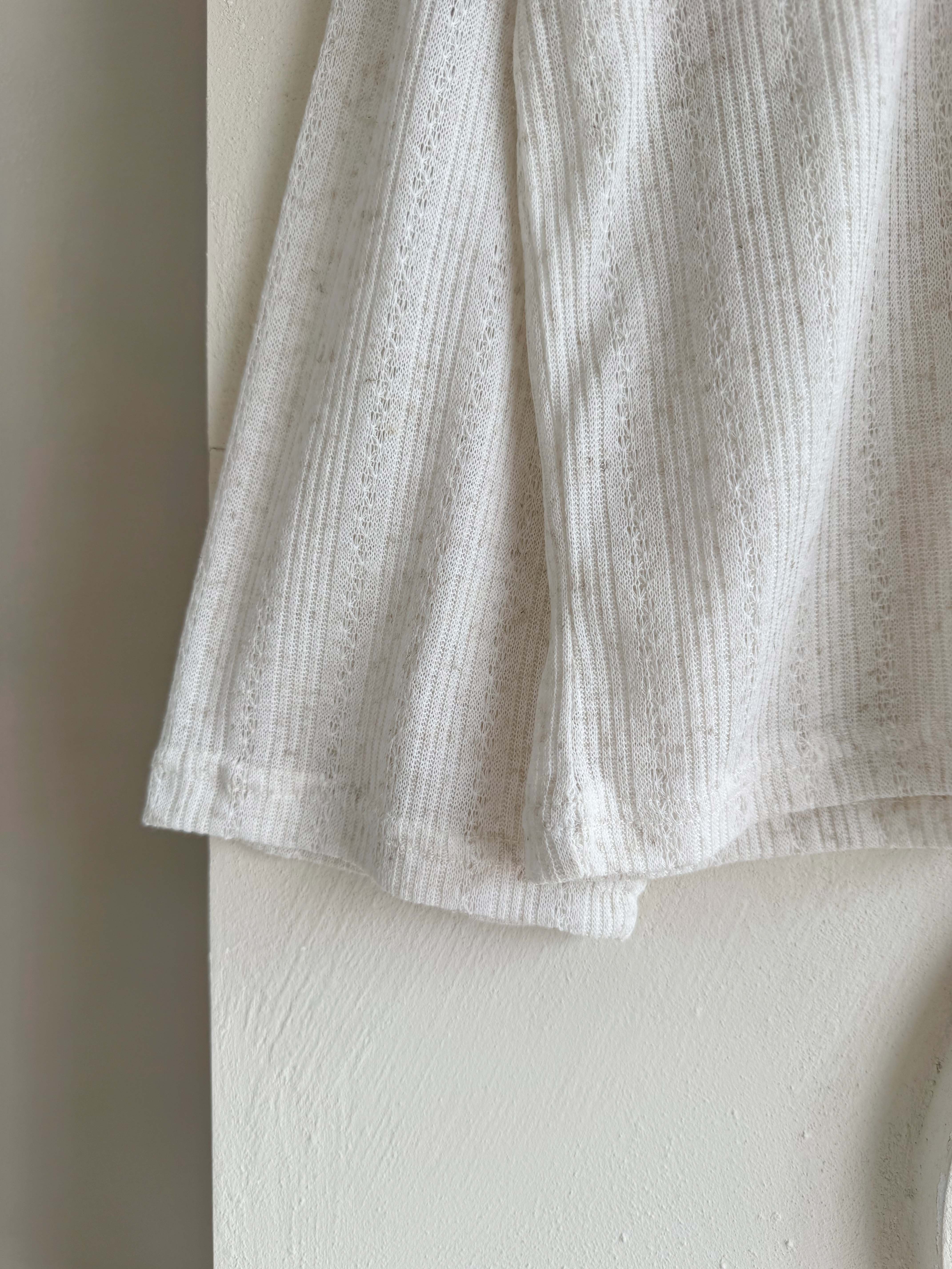 BS韓國薇洛織紋排扣上衣(兩色)