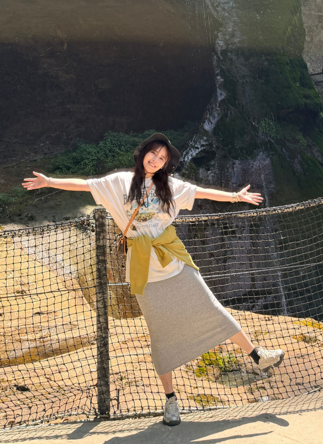 BS韓國緹爾極簡長裙(兩色)