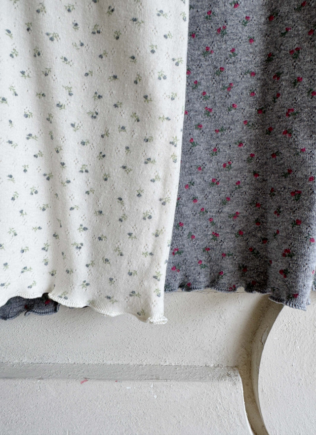 BS韓國洛緹碎花上衣(兩色)