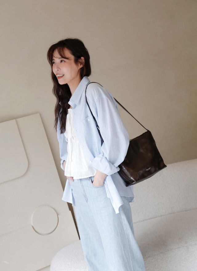 BS韓國緹安直紋襯衫(三色)