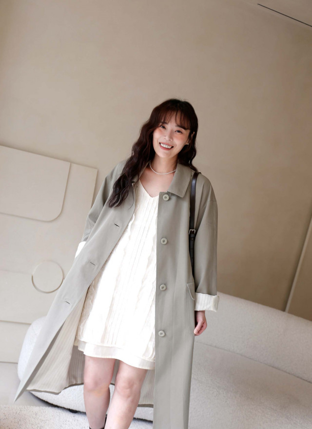 BS韓國春季書華風衣外套(兩色)