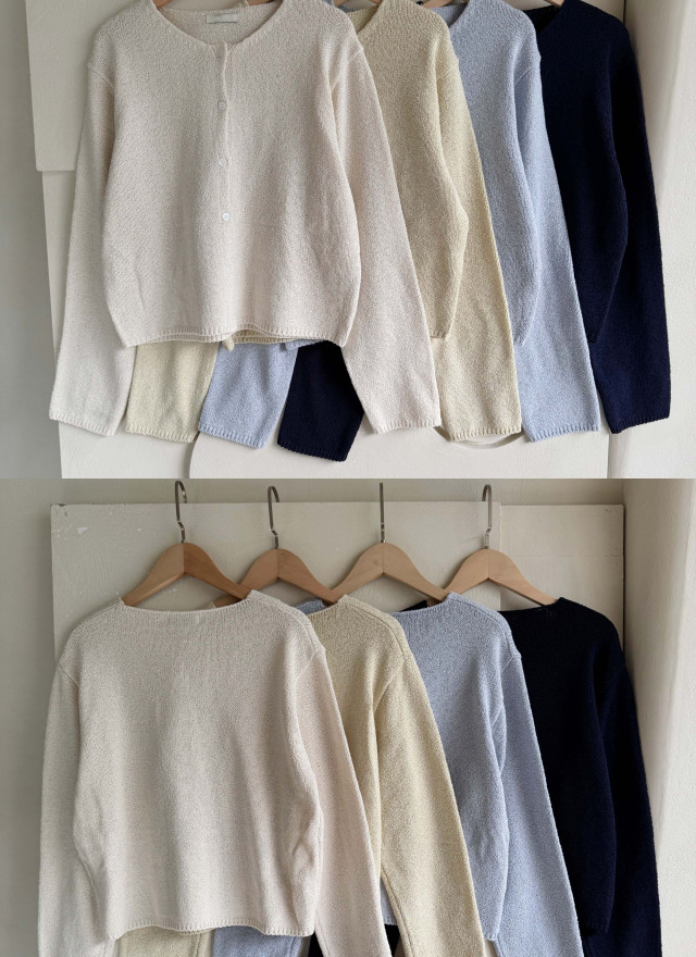 BS韓國質感百搭針織外套-四色