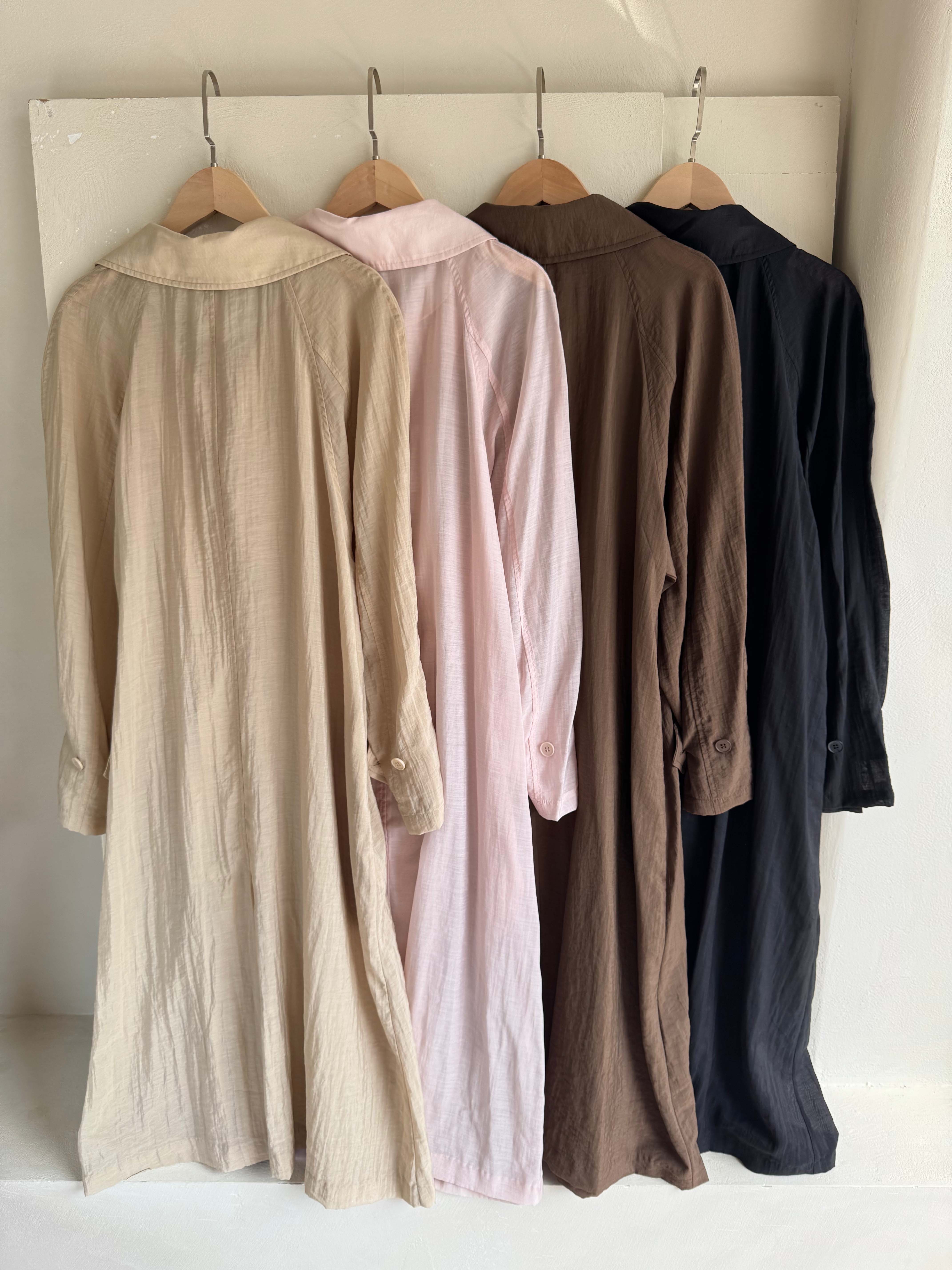 BS韓國美娜輕盈風衣外套(四色)