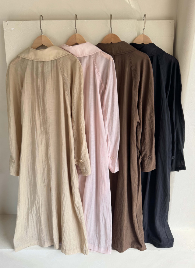 BS韓國美娜輕盈風衣外套(四色)