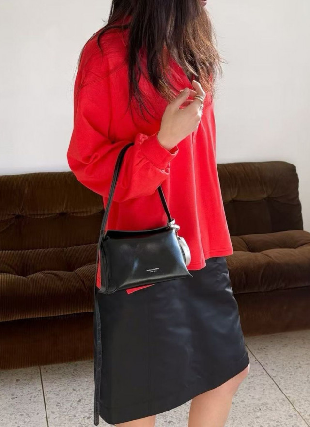 ★ 韓國設計師真皮磁吸小包-可斜背-限時團購