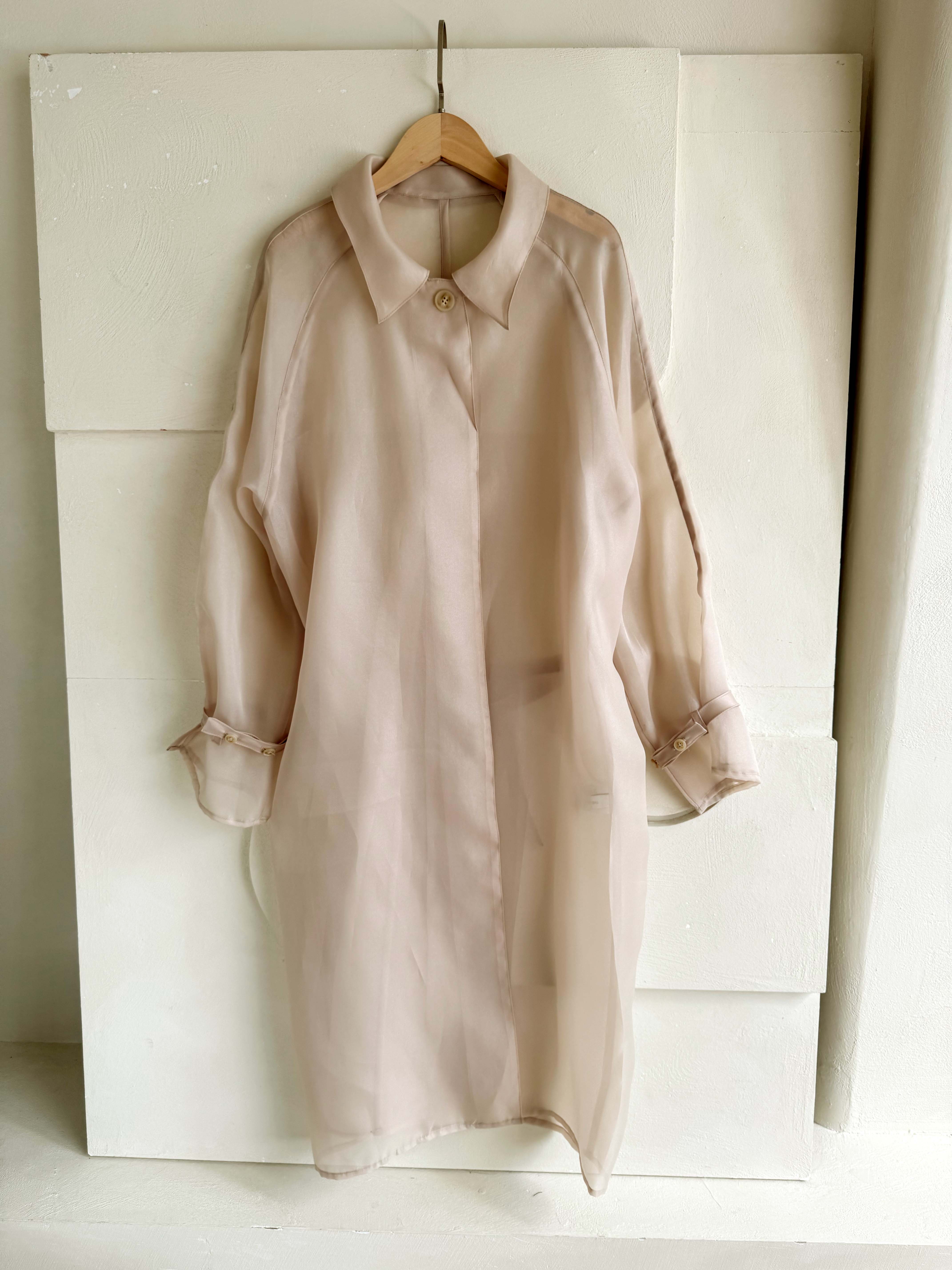 BS韓國貝拉透膚襯衫外套