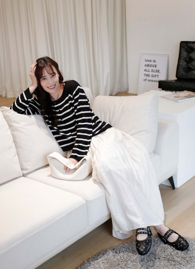 BS韓國條紋開襟針織衫-4色