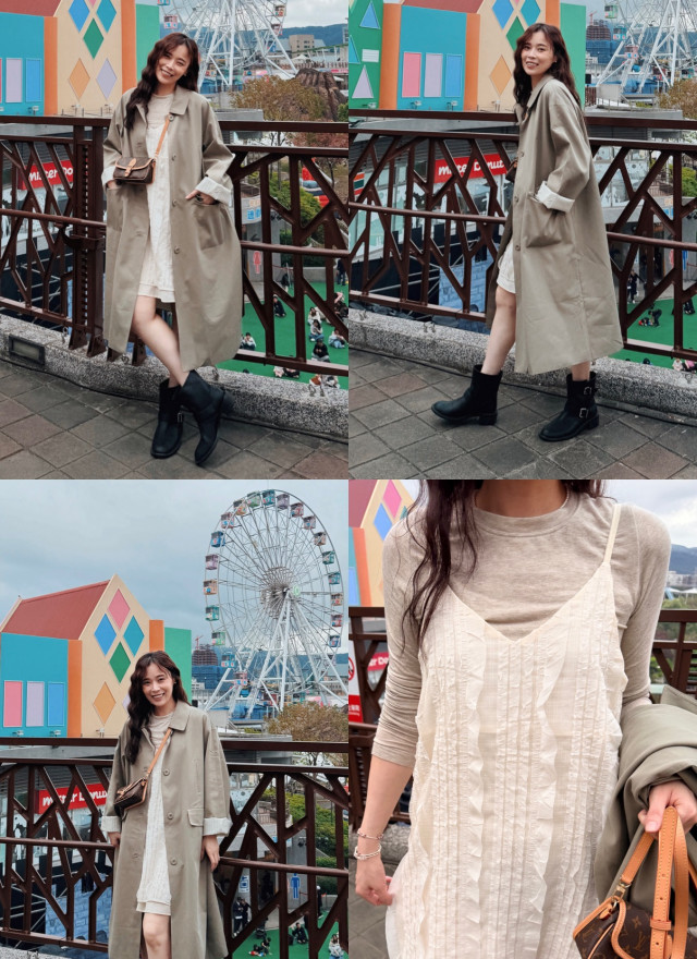 BS韓國洛芙紋理小洋裝