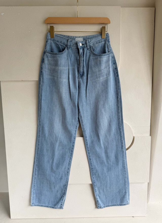 BS韓國美型直筒牛仔褲-SML