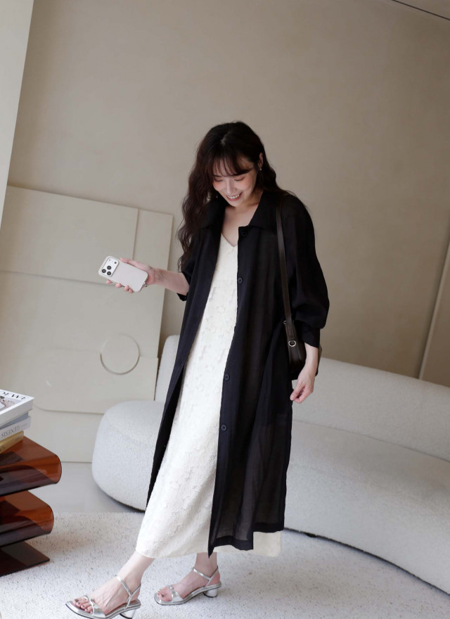 BS韓國美娜輕盈風衣外套(四色)