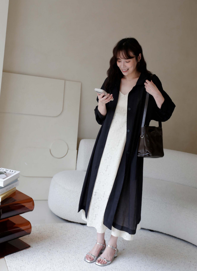 BS韓國美娜輕盈風衣外套(四色)