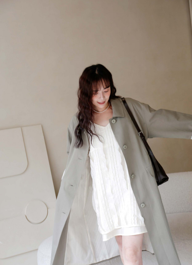 BS韓國春季書華風衣外套(兩色)