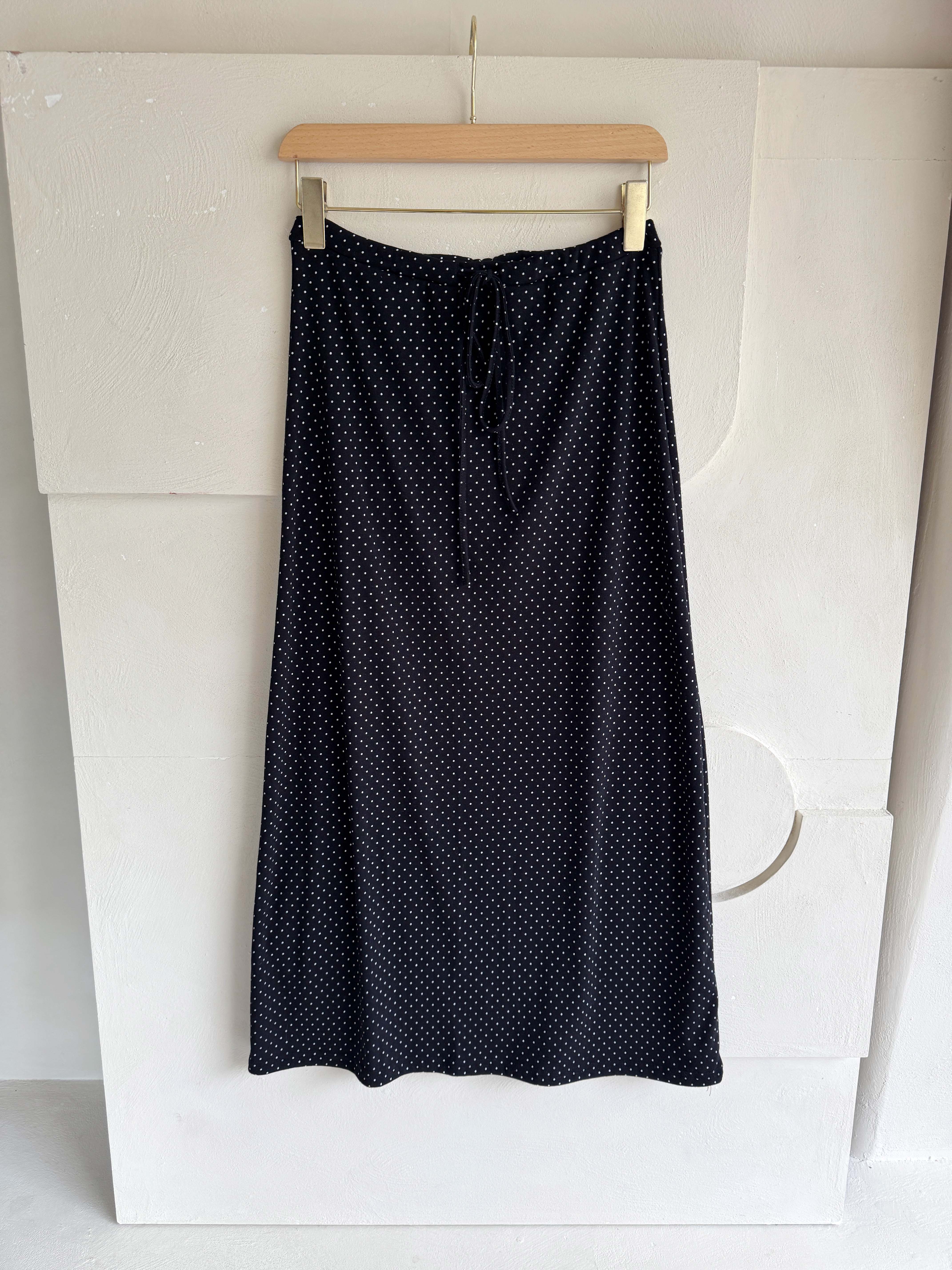 BS韓國薇墨圓點長裙