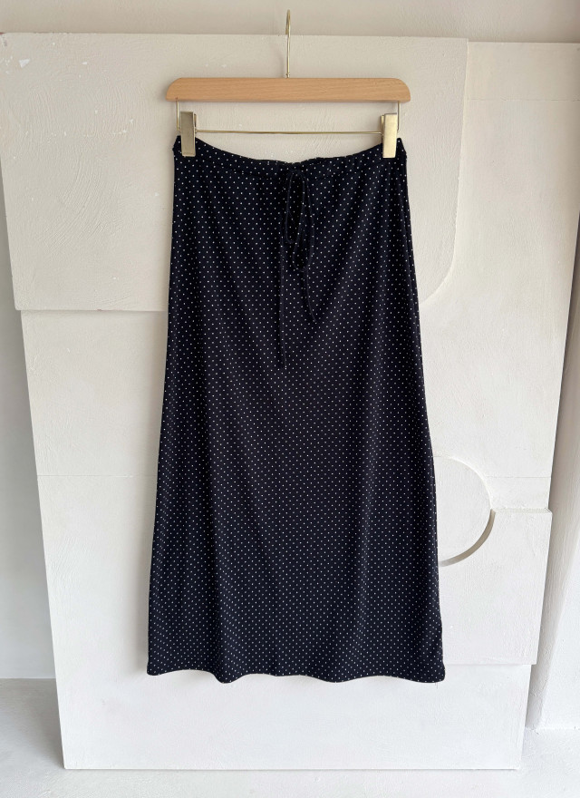 BS韓國薇墨圓點長裙