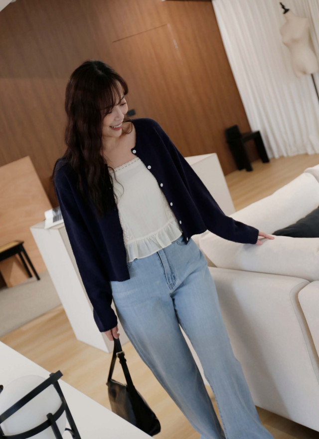 BS韓國美型直筒牛仔褲-SML