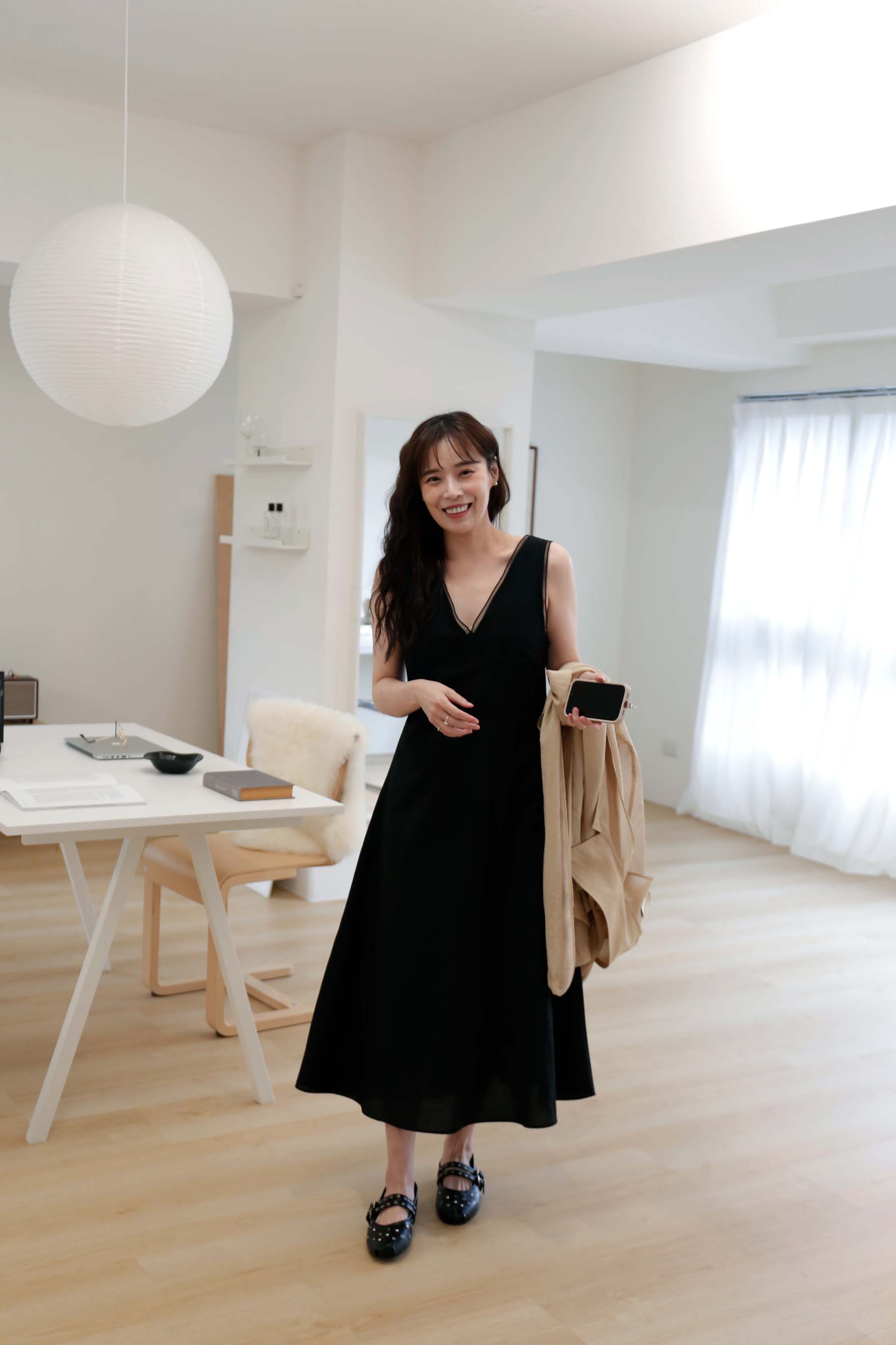 BS韓國時尚深V背心洋裝(兩色)