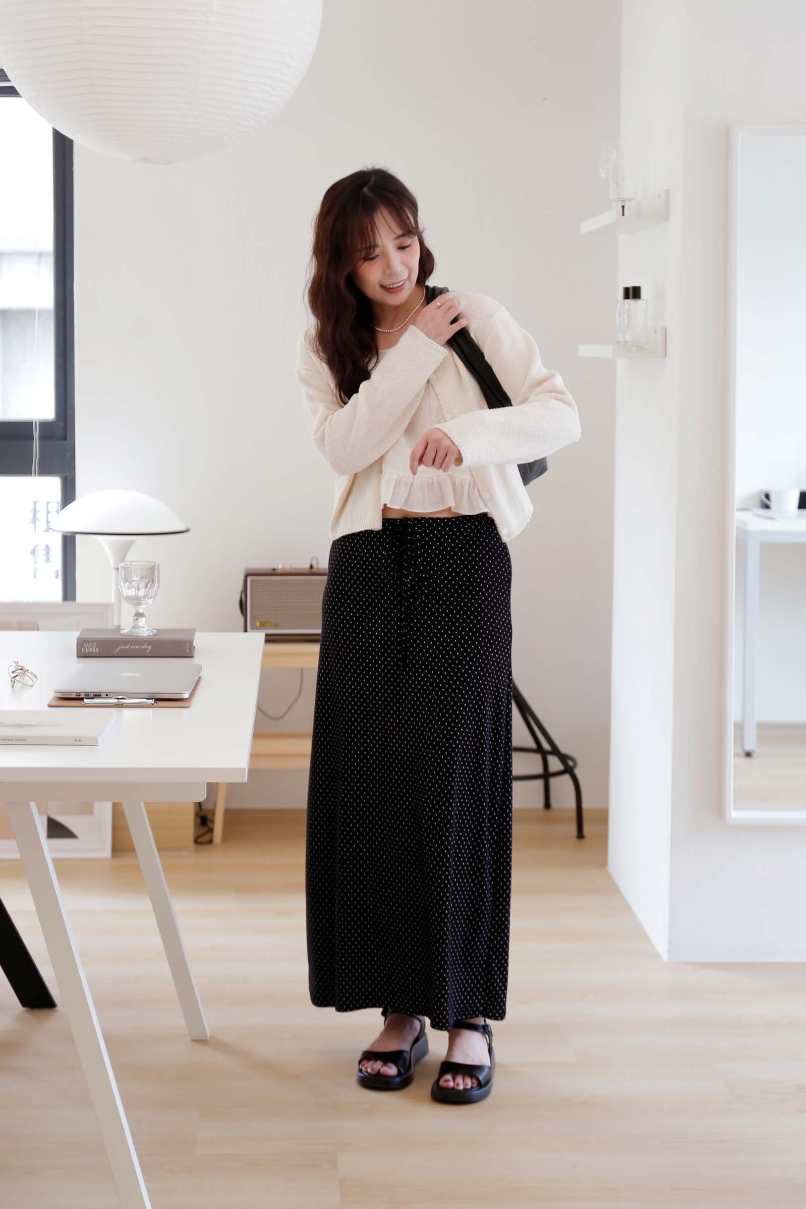 BS韓國詩允簡約厚底涼鞋