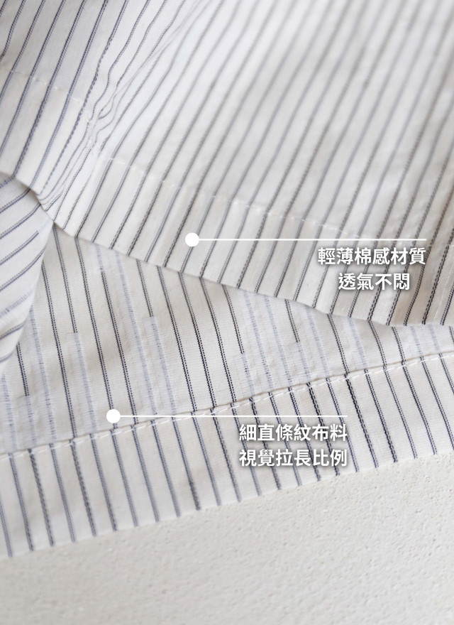 BS韓國藝真直紋寬褲(兩色)